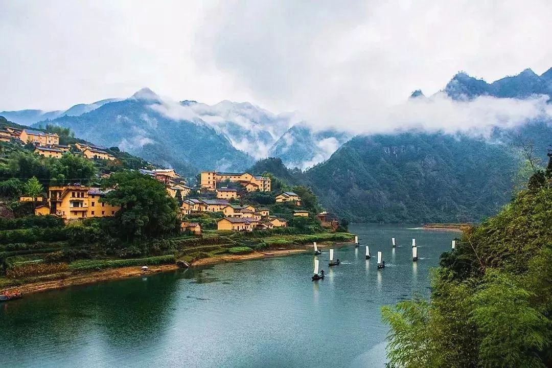 江南梦乡,浙江水乡风情画卷